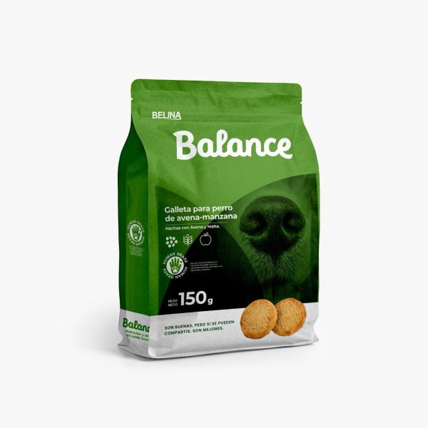 Balance Galletas para Perros Avena y Manzana 150gr