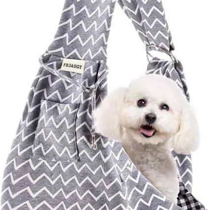 Bolso de mano reversible para mascotas