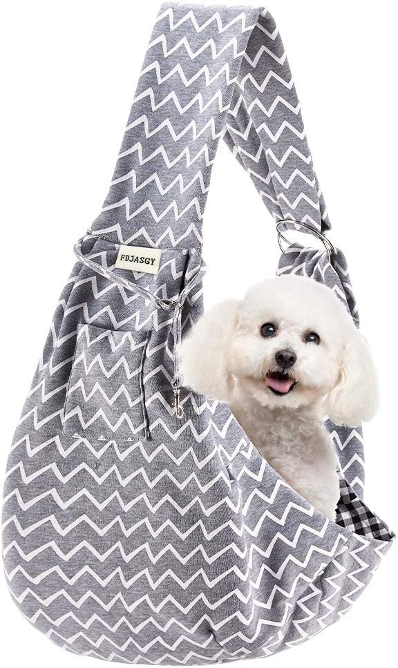 Bolso de mano reversible para mascotas
