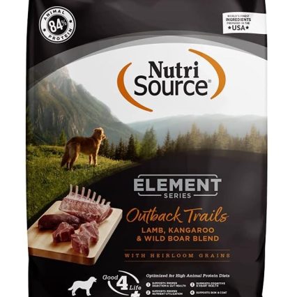 Nutrisource element mezcla de cordero, canguro y jabalí