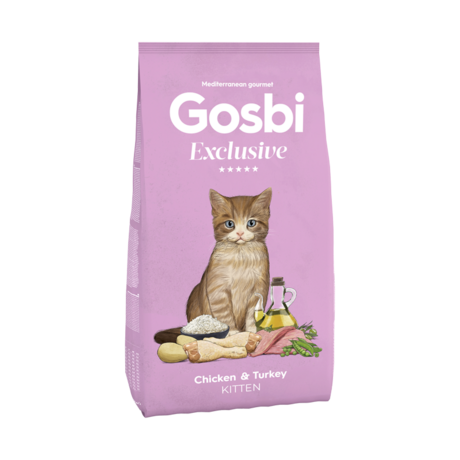 Gosbi Exclusive Cat Chicken & Turkey Kitten 400g