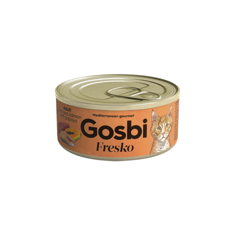 Fresko Cat Adult Tuna And Salmon With Papaya 70g