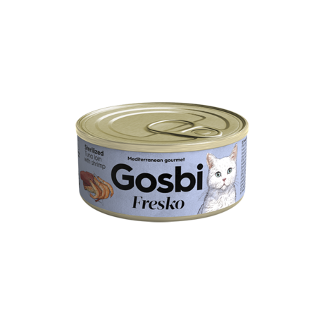 Fresko Cat sterilized Tuna Loin With Shrimp 70g