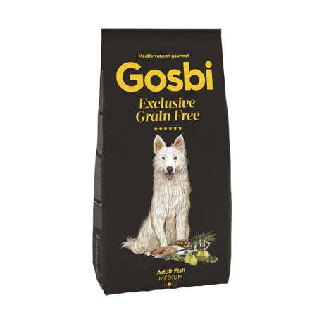 Gosbi Exclusive Grain Free Adult Fish Medium 12kg