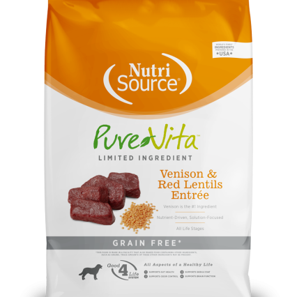 NutriSource venado y lentejas rojas