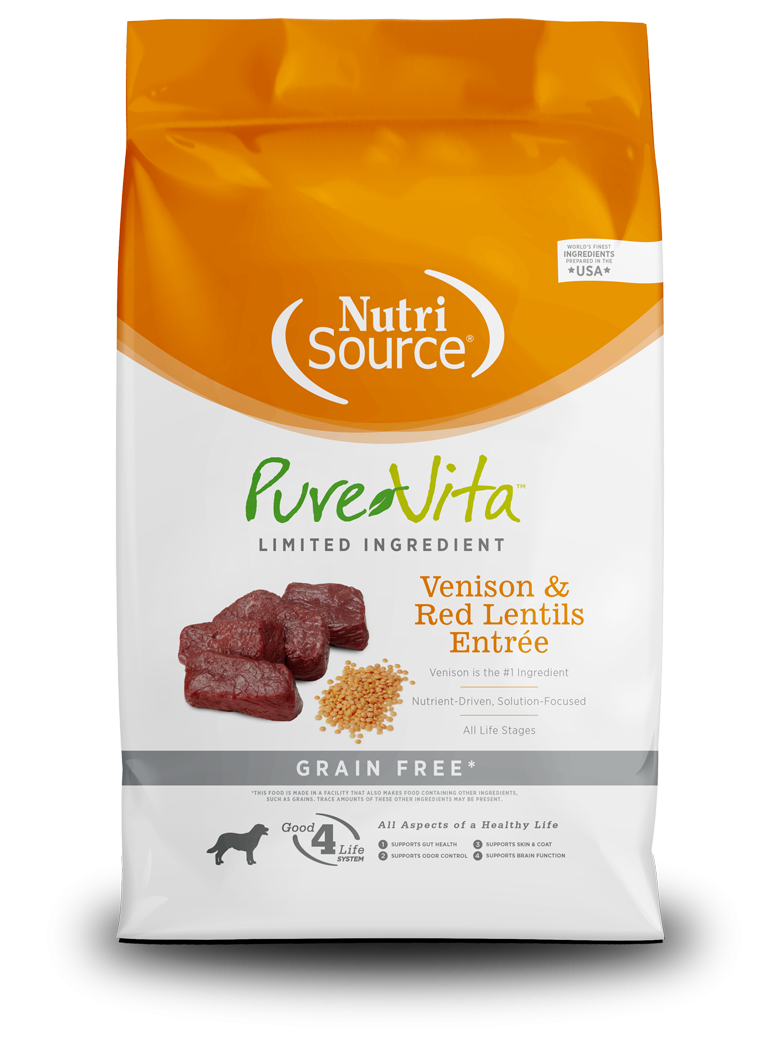 NutriSource venado y lentejas rojas