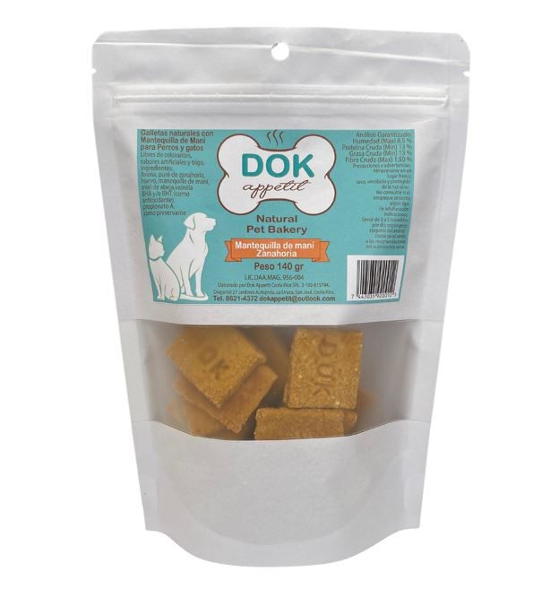 Dok-Appetit MANTEQUILLA DE MANI - ZANAHORIA 140gr