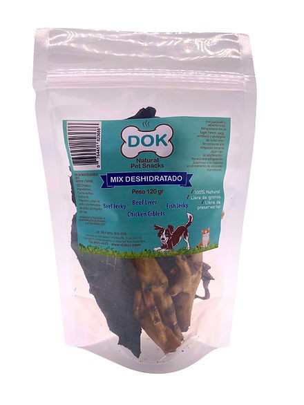 Dok appetit snacks tiras de pescado deshidratado