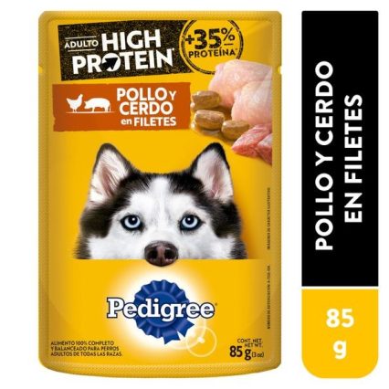 Pedigree High Protein Sabor Pollo Y Cerdo - 85g