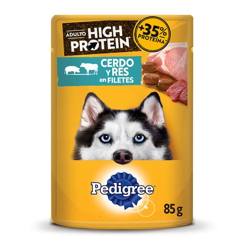 Pedigree High Protein Sabor Pollo Y Cerdo - 85g
