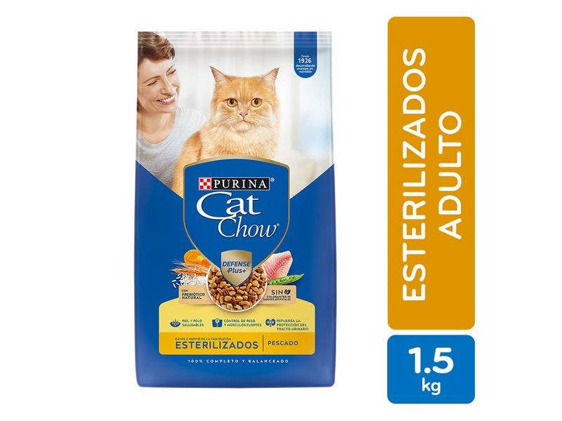 Alimento Seco Gato Purina Cat Chow Esterilizados -1.5kg
