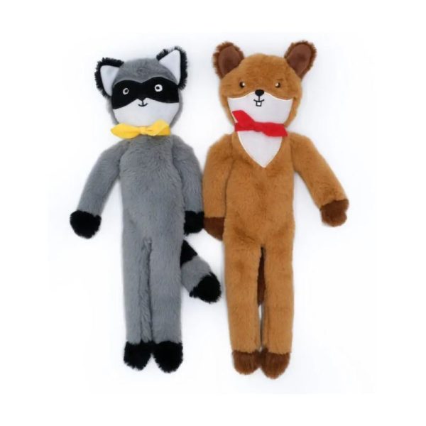Desestresante Fluffy Peltz – Ardilla y mapache