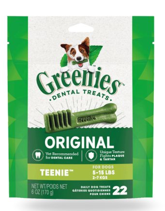 Greenies Golosinas Dentales Sabor Original 6oz