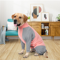 Camisa Post Quirurgica Con Patas Rosada Xsmall