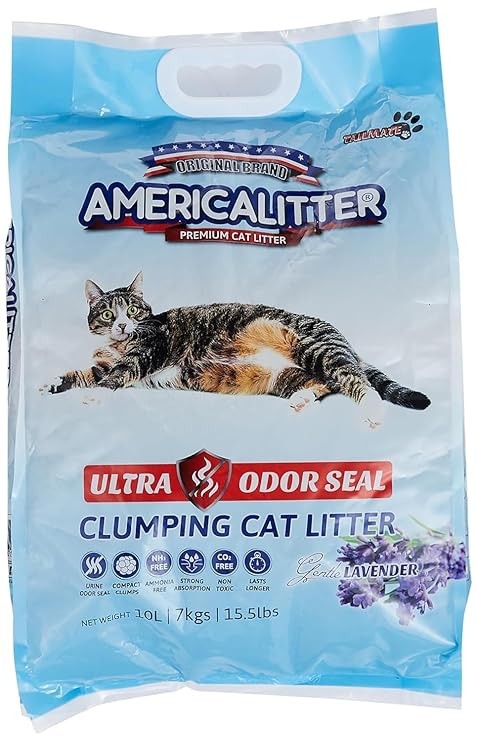 American Litter Ultra Door Lavender Seal Cat Litter
