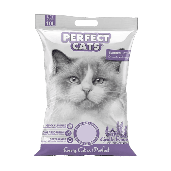 Arena Para Gatos Perfect Cats Lavanda