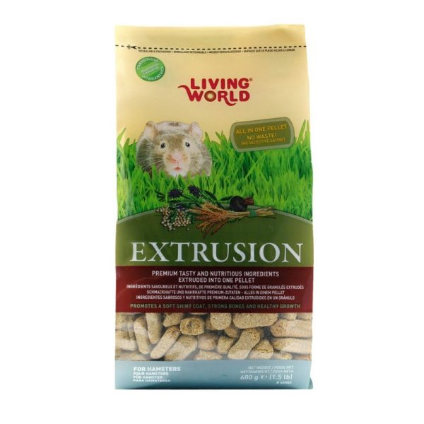 Alimento Extrusado para Hamsters Living World