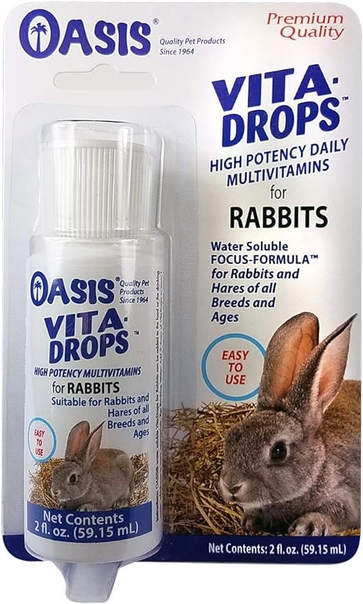 OASIS Rabbit Vita Drops, 2 onzas