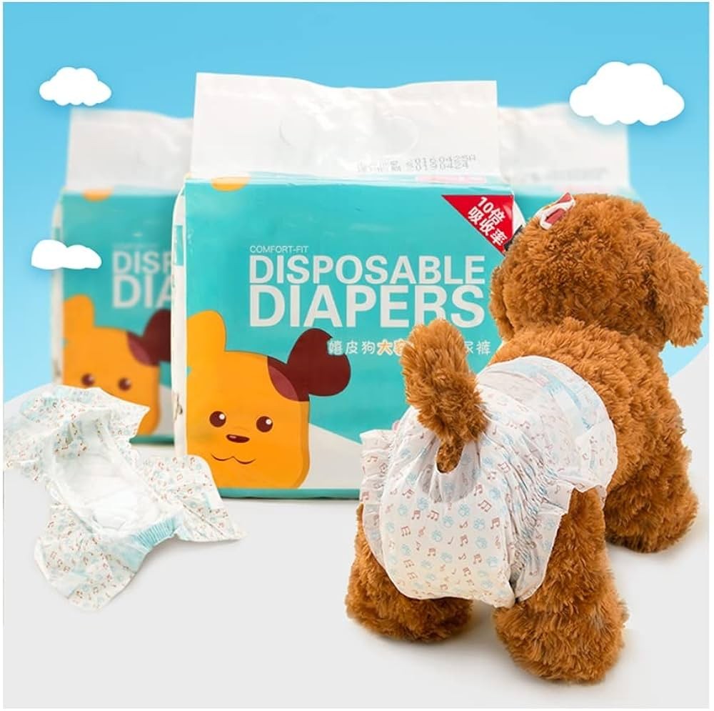 Pañales desechables para macho , 10 unds small