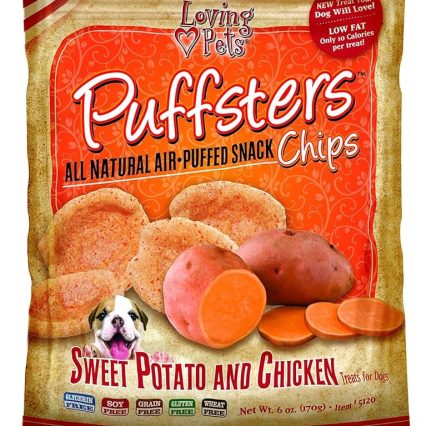 Dog Puffsters Sweet Potato and Chicken Loving Pets