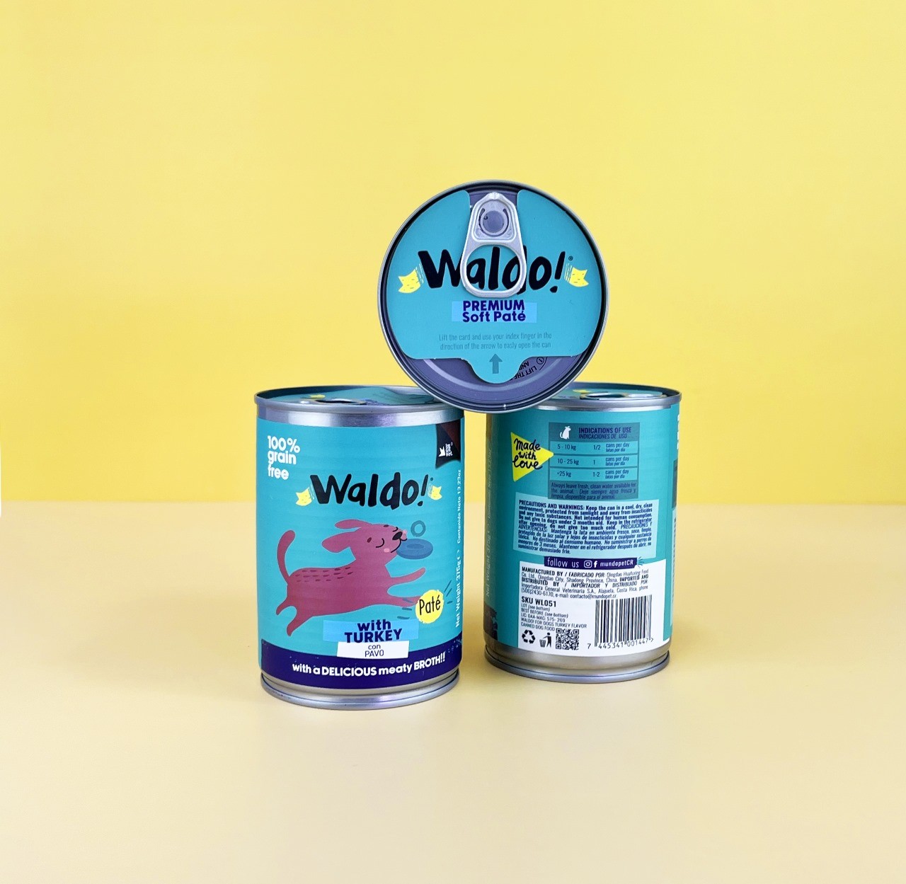 Lats Waldo perro Grain free