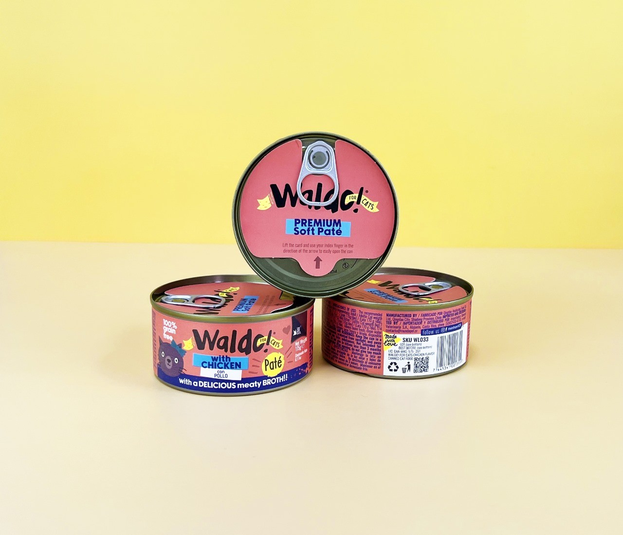 Lats Waldo perro Grain free