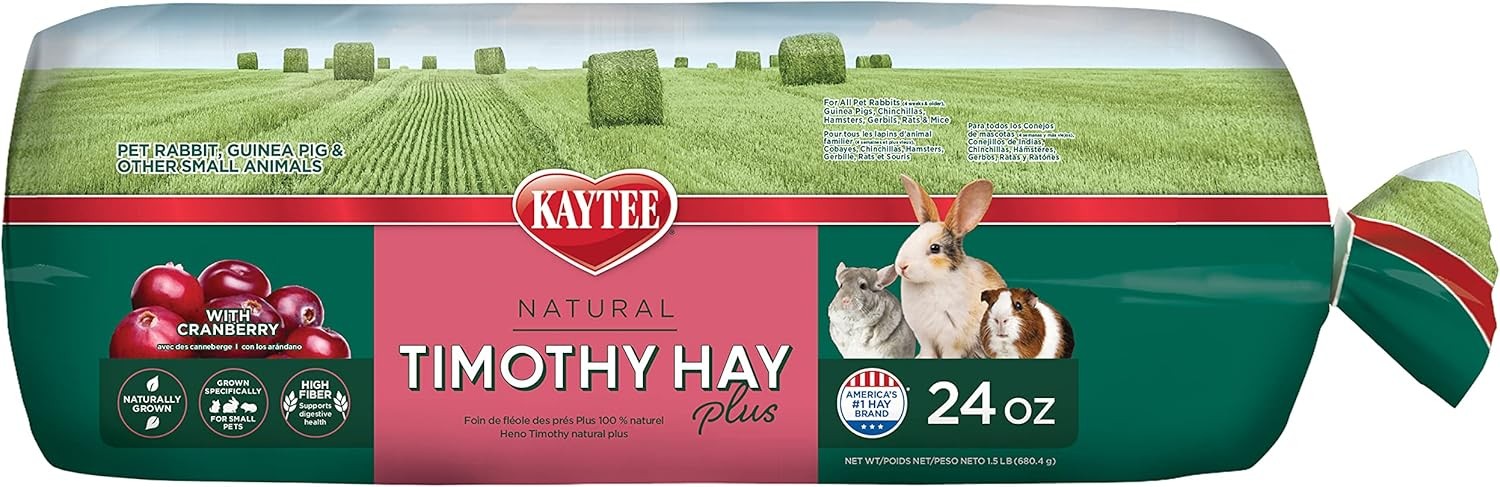 Kaytee All Natural Timothy Hay Plus 24oz