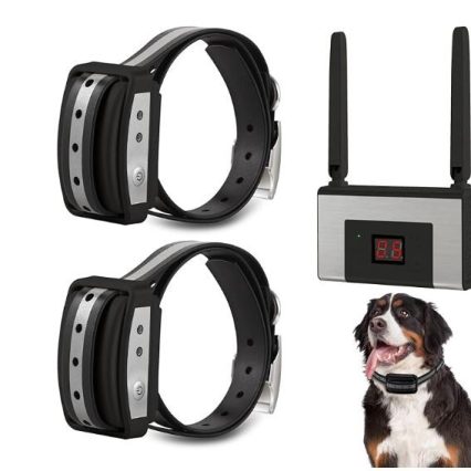Cerca inalámbrica para perros 2 collares