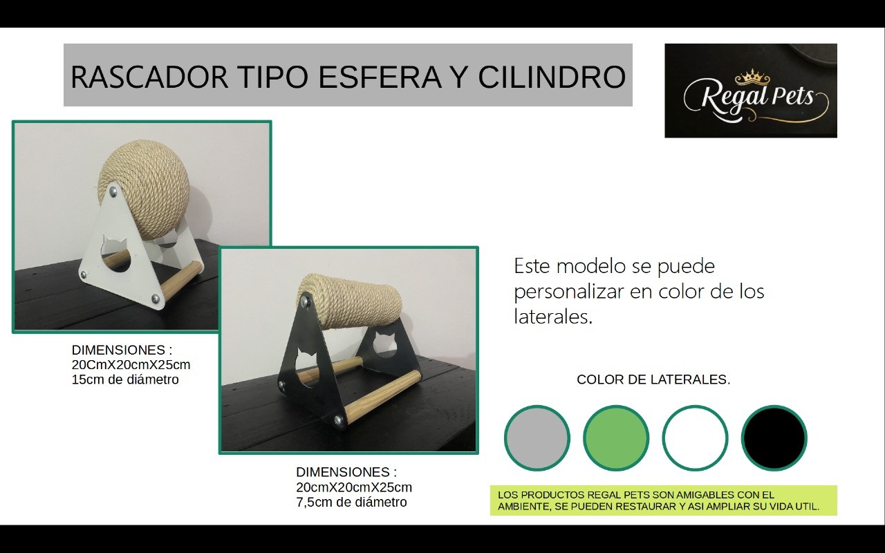 RASCADOR TIPO ESFERA Y CILINDRO