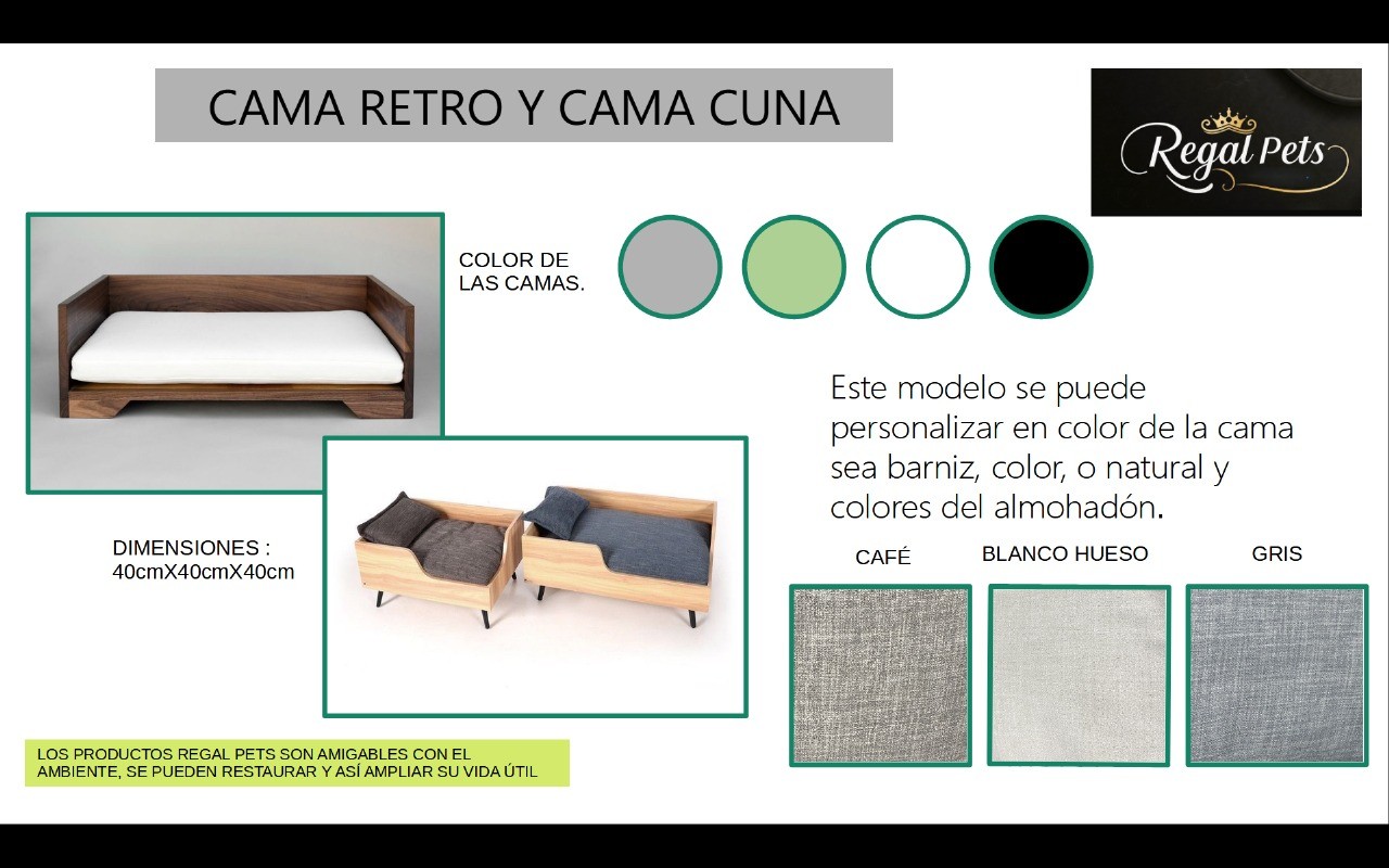 CAMA RETRO Y CAMA CUNA