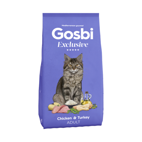 Gosbi Exclusive Cat Chicken & Turkey Adult 6KG