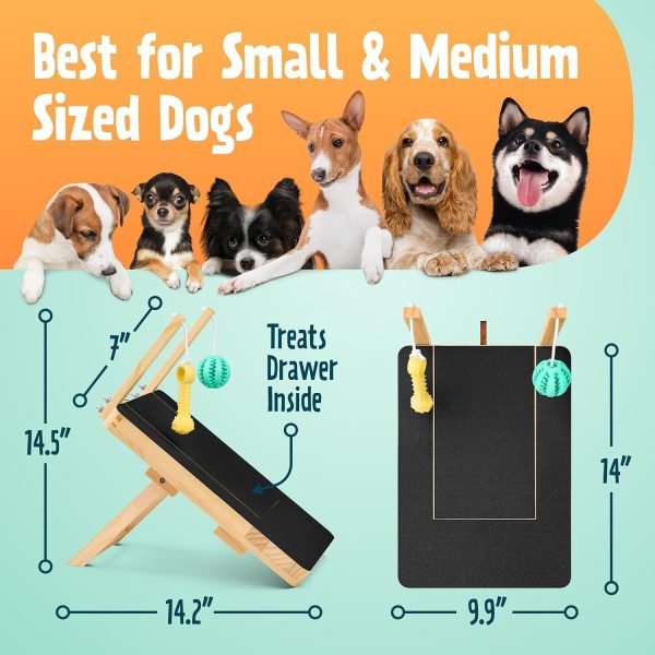 Lima de Uñas para Perros con Compartimento para Premios - VERDE
