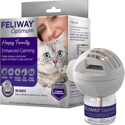 FELIWAY Optimum - Kit difusor calmante para gatos